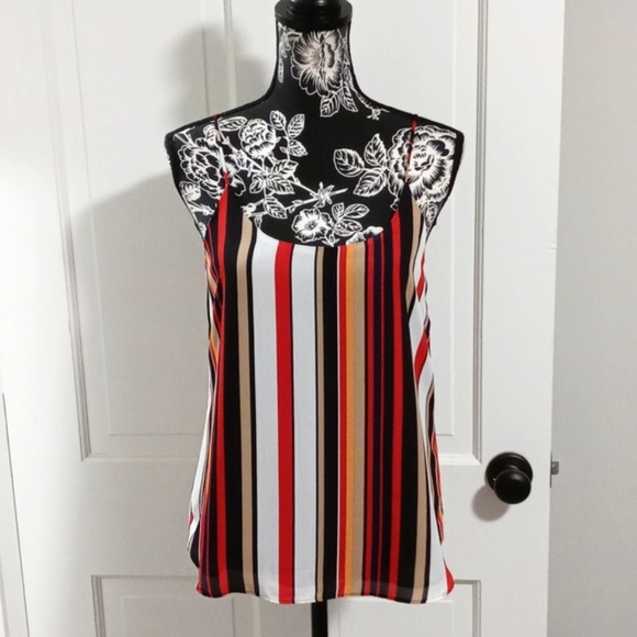 🆕️ 💋Anne Klein💋 - Poppy Combo Sleevless Top - Picture 1 of 9